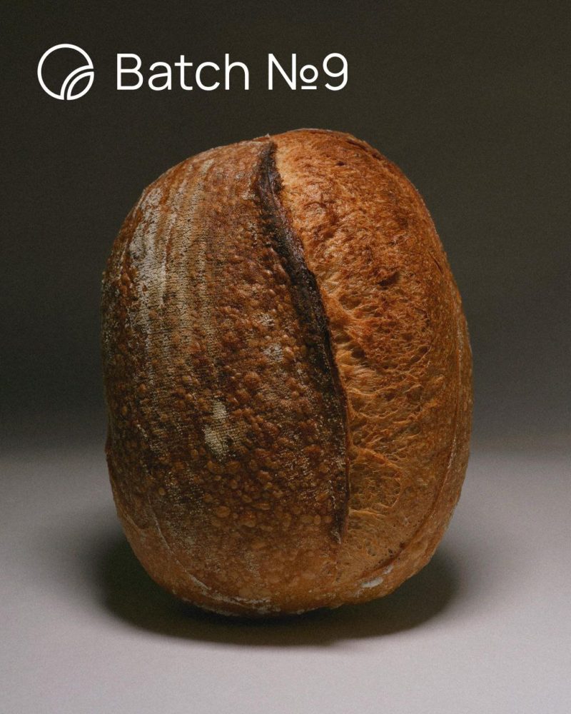 Хліб з печеними перцями і часником